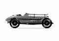 Blueprint Delage V12 106L Land Speed Rekord Car OW 1924 A4 Photo Print
