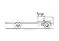 Blueprint Diamond Reo Giant C11642DB Truck 1981 A4 Photo Print