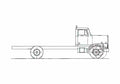Blueprint Diamond Reo Giant C11642DB Truck 1984 A4 Photo Print