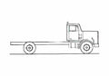 Blueprint Diamond Reo Giant C11644DB Truck 1984 A4 Photo Print
