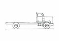Blueprint Diamond Reo Giant C11644DB Truck 1985 A4 Photo Print
