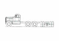 Blueprint Diamond Reo T 951 Truck A4 Photo Print