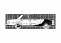 Blueprint Dodge Aspen 4 door Sedan 1978 A4 Photo Print