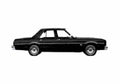 Blueprint Dodge Aspen Custom 4 door Sedan 1977 A4 Photo Print