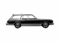Blueprint Dodge Aspen Special Edition Wagon 1977 A4 Photo Print