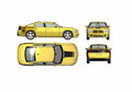 Blueprint Dodge Charger Super Bee SRT8 HEMI Sedan 2007 A4 Photo Print