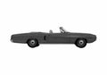 Blueprint Dodge Coronet 500 Convetible Cabriolet 1970 A4 Photo Print