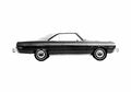 Blueprint Dodge Dart special edition 2 door Sedan 1975 A4 Photo Print