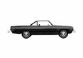 Blueprint Dodge Dart swinger 2 door Sedan 1975 A4 Photo Print