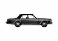 Blueprint Dodge Diplomat 4 door Sedan 1979 A4 Photo Print