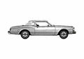 Blueprint Dodge Diplomat Sedan 1979 A4 Photo Print
