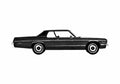 Blueprint Dodge Monaco 2 door Hardtop Coupe 1975 A4 Photo Print