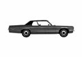 Blueprint Dodge Monaco 2 door Sedan 1975 A4 Photo Print