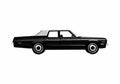 Blueprint Dodge Monaco Sedan 1975 A4 Photo Print