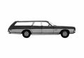Blueprint Dodge Monaco Station Wagon 1971 A4 Photo Print