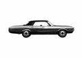 Blueprint Dodge Polara Hardtop Sedan 1972 A4 Photo Print