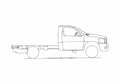 Blueprint Dodge Ram 5500 Truck 2008 A4 Photo Print
