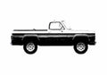 Blueprint Dodge Ramcharger Pick up 1977 A4 Photo Print
