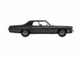 Blueprint Dodge Royal monaco 4 door Sedan 1975 A4 Photo Print