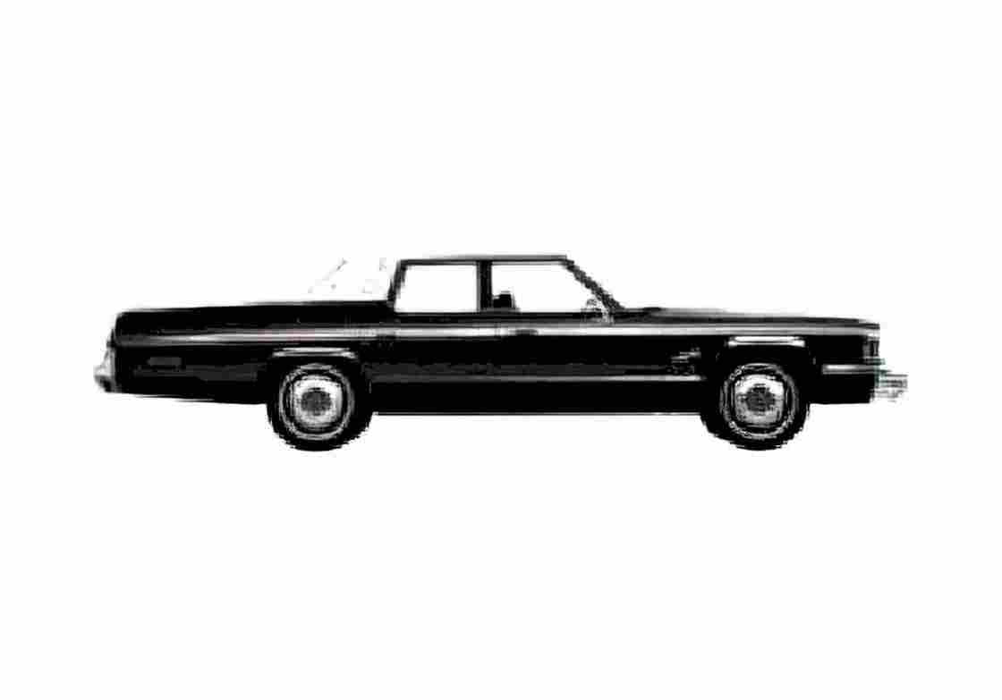 Blueprint Dodge Royal monaco brougham 4 door Sedan 1977 A4 Photo Print