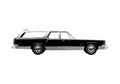 Blueprint Dodge Royal monaco brougham Wagon 1977 A4 Photo Print