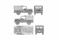 Blueprint Dodge WC51 Pick up 1940 A4 Photo Print