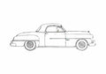 Blueprint Dodge Wayfarer Club Coupe 1951 A4 Photo Print
