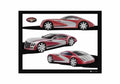 Blueprint Duesenberg torpedo Coupe 2007 A4 Photo Print