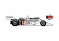 Blueprint Ensign N175 F1 OW 1976 A4 Photo Print