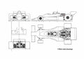 Blueprint Ensign N177 Ford OW 1977 A4 Photo Print