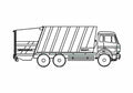 Blueprint Faun Sympapress Dump Truck 2006 A4 Photo Print