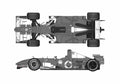Blueprint Ferrari 248 F1 Italy GP Cabriolet 2006 A4 Photo Print