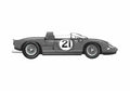 Blueprint Ferrari 250 P Le Mans Cabriolet 1963 A4 Photo Print