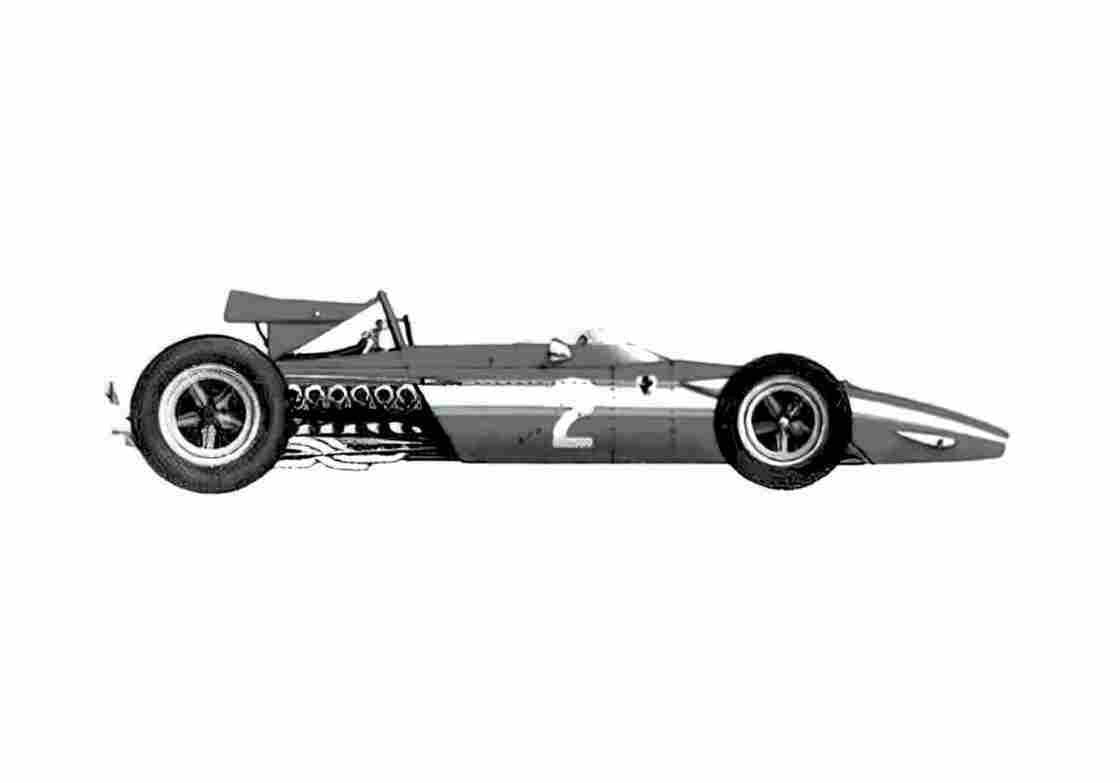 Blueprint Ferrari 312 B F1 Cabriolet 1970 A4 Photo Print