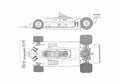 Blueprint Ferrari 312 T4 Cabriolet 1979 A4 Photo Print