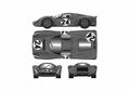 Blueprint Ferrari 330 P4 Berlinetta Coupe 1967 A4 Photo Print