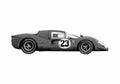 Blueprint Ferrari 330 P4 Le Mans Coupe 1967 A4 Photo Print