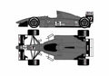 Blueprint Ferrari 412 T1 F1 Cabriolet 1994 A4 Photo Print