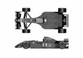 Blueprint Ferrari 412 T2 Canada GP Cabriolet 1995 A4 Photo Print