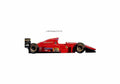 Blueprint Ferrari 412T1B OW 1994 01 A4 Photo Print