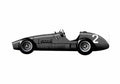 Blueprint Ferrari 500 F1 GP OW 1952 A4 Photo Print