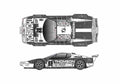 Blueprint Ferrari 512 BB Le Mans Thomson Short Nose Coupe 1978 A4 Photo Print