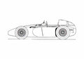 Blueprint Ferrari 555 Supersqualo Belgian GP F1 OW 1955 A4 Photo Print
