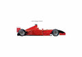 Blueprint Ferrari F2001B F1 OW 2001 01 A4 Photo Print