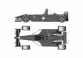 Blueprint Ferrari F300 Italy GP OW 1998 A4 Photo Print