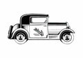 Blueprint Fiat 508 Balilla Cabriolet 1932 A4 Photo Print
