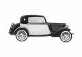 Blueprint Fiat 508 Ballila Fixed Head Coupe 1932 A4 Photo Print