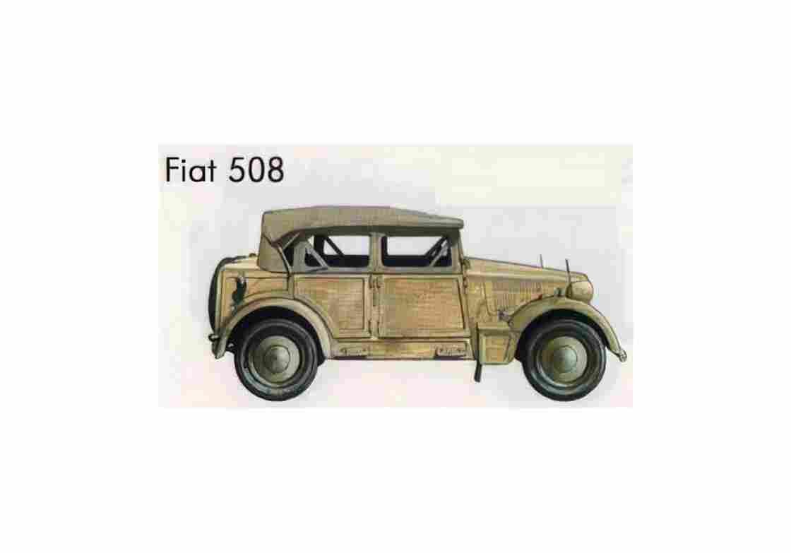 Blueprint Fiat 508 Sedan 1932 01 A4 Photo Print