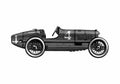Blueprint Fiat 804GP OW 1922 A4 Photo Print