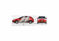 Blueprint Fiat Bravo 5 door Hatchback 2007 01 A4 Photo Print